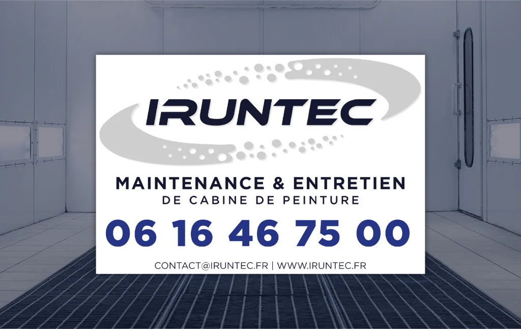 Conception et Impression de plaques aimantées pour valoriser l'entreprise Iruntect & Filters sur la route. Projet réalisé par Grafixès